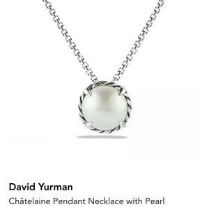 David Yurman Chatelaine Pearl Pendant